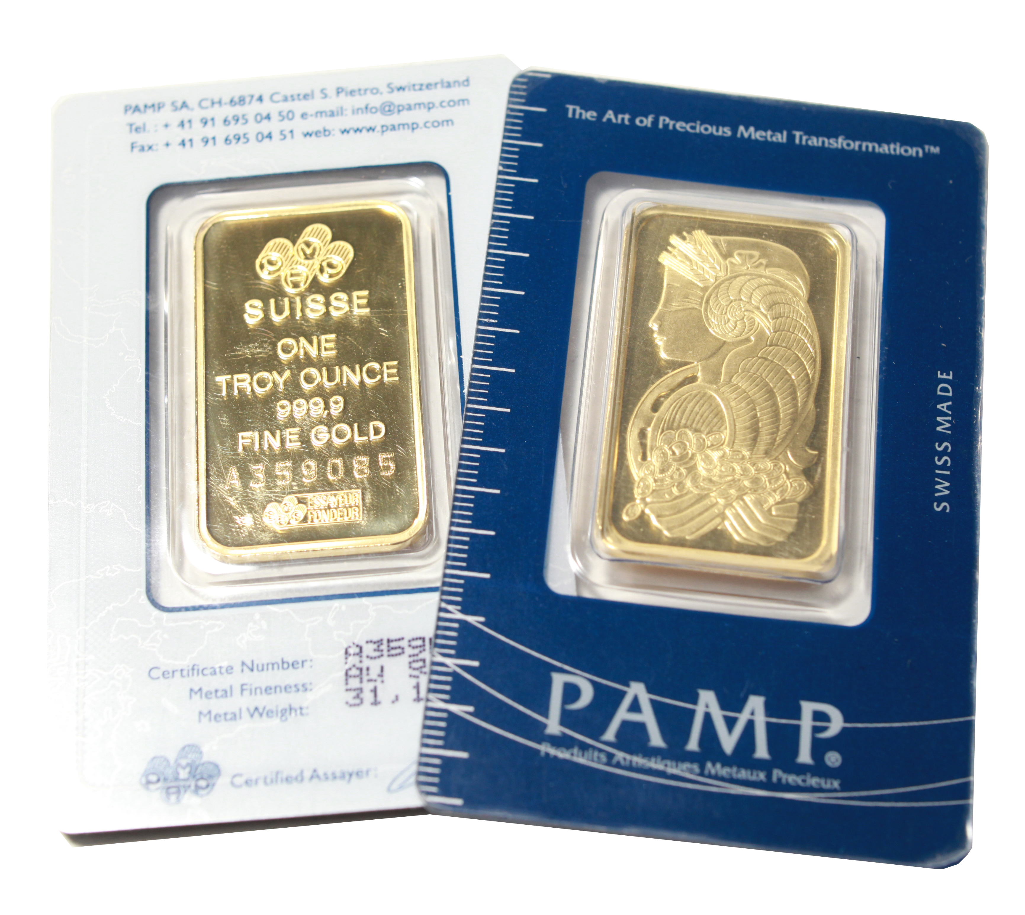 pamp suisse gold bars counterfeit